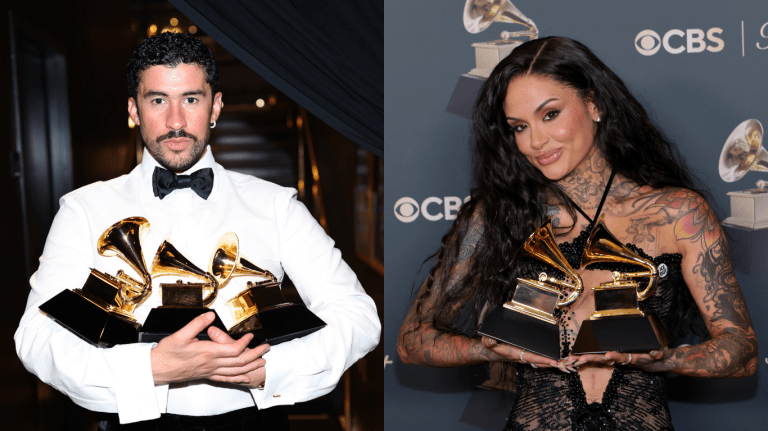 Bad Bunny Slam ICE 2026 Grammys Grammy Winners Olivia Dean Billie Eilish Shaboozey Kehlani