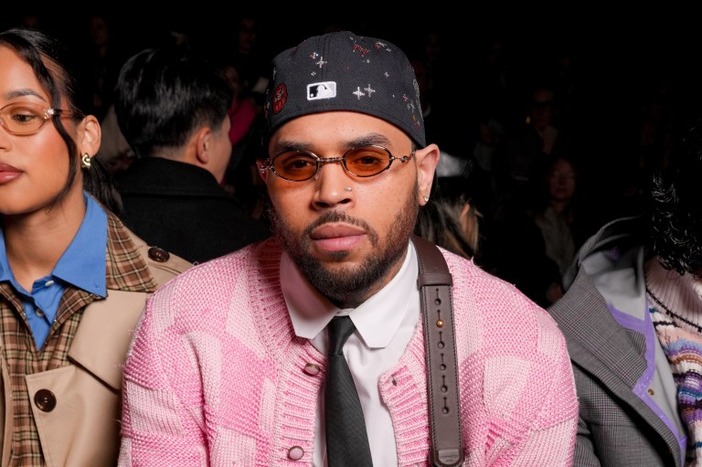 Chris Brown Surprises Fans With Rare Grammy Awards Pop Out Alongside His Son Aeko