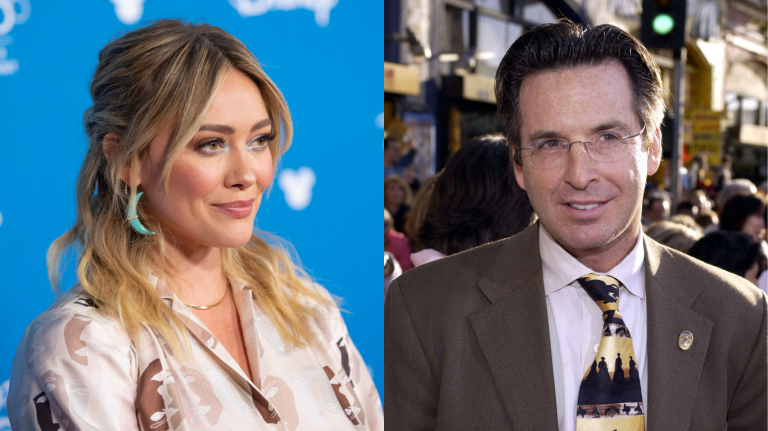 Hilary Duff Reacts Robert Carradine Lizzie McGuire TV Disney Dad Passes Away