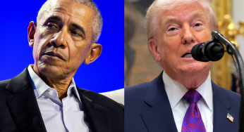 Unbothered?! Barack Obama Breaks Silence On Viral Clip Showing Him & Michelle As Apes On Trump’s Truth Social Account (VIDEOS)