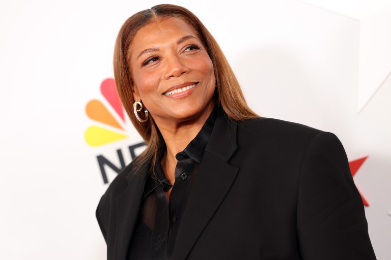 Queen Latifah & Her Son Rebel Melt Hearts With Rare Pop Out At NBA All-Star Weekend