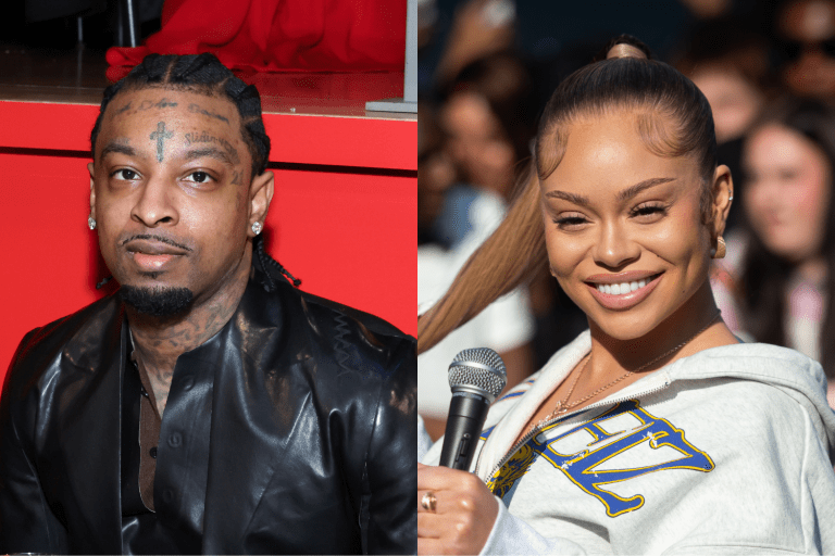 Alleged Mom Keyanna Joseph Of 21 Savage's Two Oldest Children Seemingly Reacts To Latto's Pregnancy Reveal