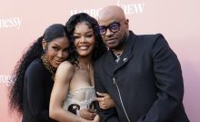 Family Affair! Teyana Taylor Pulls Up With Her Parents And Serves Soft Life Energy On The Carpet (PHOTOS)