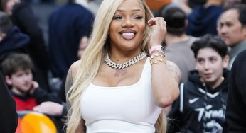 Clocked It! GloRilla Addresses Pregnancy Rumors During Recent Basketball Game Appearance (VIDEO)