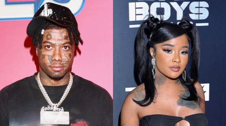 Here We Go! Karlissa Saffold Harvey Reacts To Blueface Reuniting With Stunna Girl As Nevaeh Akira Shares Cryptic Messages (VIDEOS)