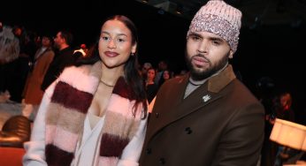 Mom & Dad Outside! Chris Brown & Jada Wallace Pop Out Together In Las Vegas For Tyga’s Performance (VIDEOS)