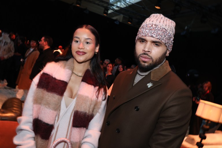 Chris Brown & Jada Wallace Pop Out Together In Las Vegas For Tyga's Performance