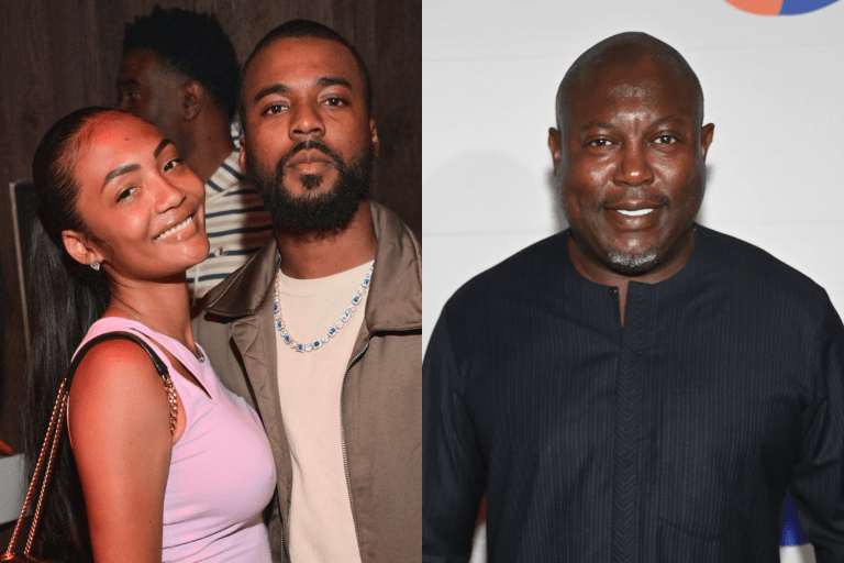 Falynn Pina’s Husband Jaylan Banks Reacts After Simon Guobadia Brings Up Their Daughter During Cheating Allegations Discussion