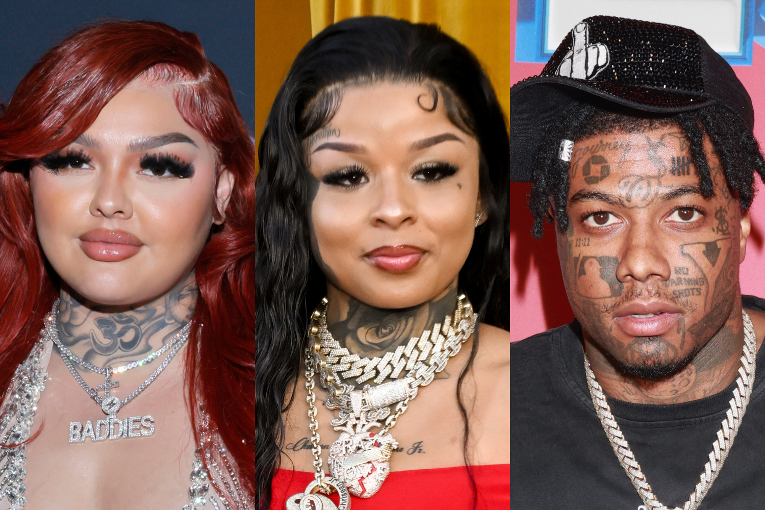 Yikes! Jaidyn Alexis Enters The Chat After Chrisean Rock Pops Out On Tour With Blueface (VIDEOS)