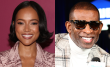 Karrueche Tran & Deion Sanders Set Timelines Off With Sweet Beachside Kisses
