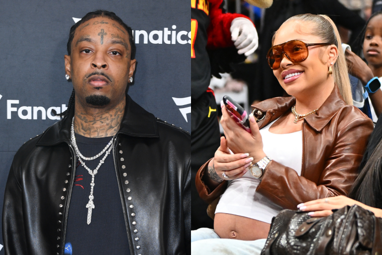 The Internet Thinks 21 Savage Responded To GloRilla's Sister Victoria Woods After She Made Claims About Latto's Pregnancy