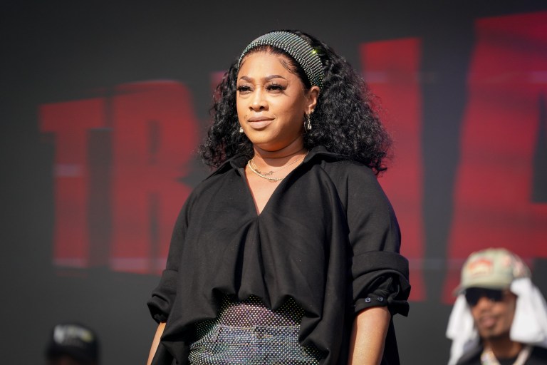 Trina Speaks Out After Viral Video Shows Her Grabbing Husband Swurv On Stage (VIDEO)