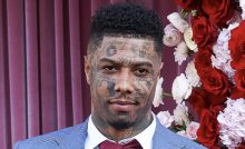 Hol' On! Blueface Stepped Out Wearing A Suit & Social Media Users Can't Stop Talkin' About One Thing (PHOTOS)