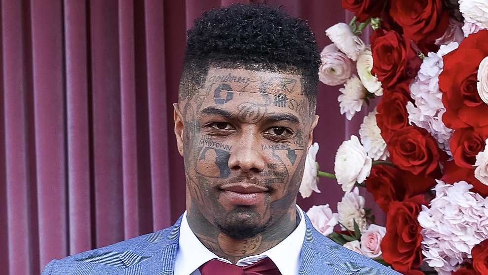 Hol’ On! Blueface Stepped Out Wearing A Suit & Social Media Users Can’t Stop Talkin’ About One Thing (PHOTOS)
