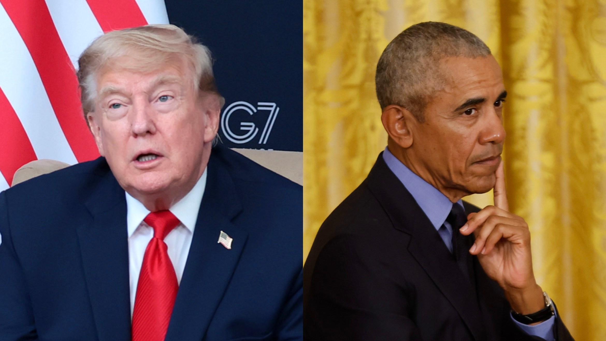 Donald Trump Sparks Reactions, Side-By-Side Barack Obama Pic