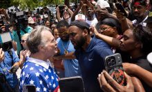 Jerome Parker Winston Karmelo Anthony Supporter Arrested For Unlawfully Carrying A Weapon Following Viral Trial Protest Incident.