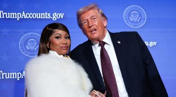 Nicki Minaj Sparks Reactions Shoutout 80th Birthday President Donald Trumps AI Photos