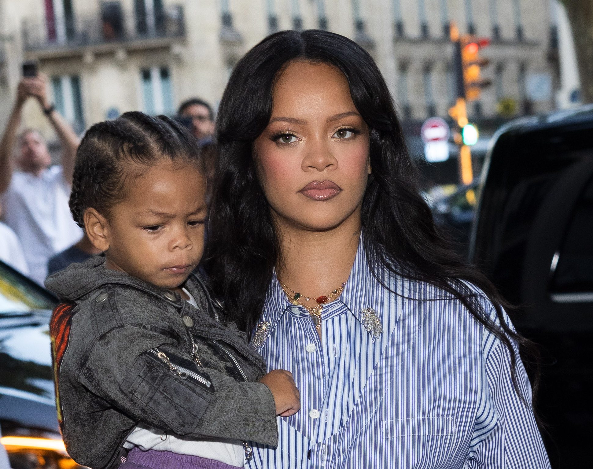 Rihanna & Riot Rose Pop Out At A$AP Rocky’s Los Angeles Concert After He Addresses Ongoing Backlash (VIDEOS)