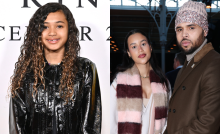 Royalty Brown Shares Sweet Family Flick With Chris Brown, Jada Wallace & Baby Arrow