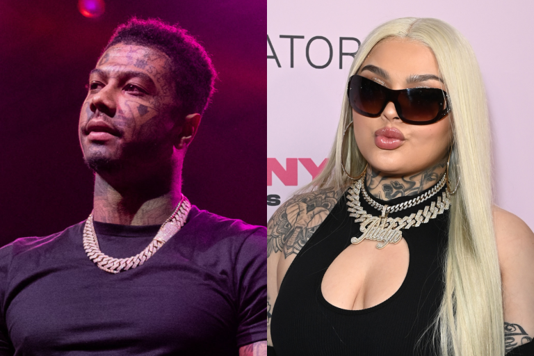 Whew! The Internet Sounds OFF After Blueface’s Savage Response To Pinkface About Buying Jaidyn Alexis Flowers (VIDEOS) The Internet Sounds OFF After Blueface's Savage Response To Pinkface About Buying Jaidyn Alexis Flowers