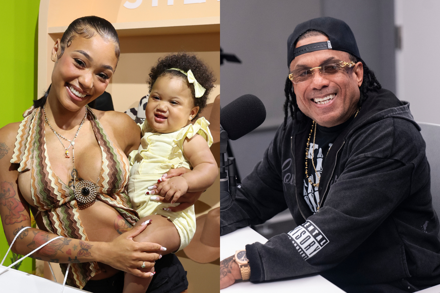 Grandpa’s Baby! Coi Leray Melts Hearts After Sharing Sweet Moment Between Benzino & Baby Miyoco (PHOTO)