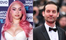 Social Media Pops OFF After Ice Spice & Tobey Maguie Seemingly Lock Lips At Michael Rubin's All-White Party