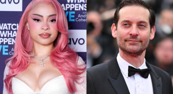 Social Media Pops OFF After Ice Spice & Tobey Maguire Seemingly Lock Lips At Michael Rubin’s All-White Party (PHOTOS)