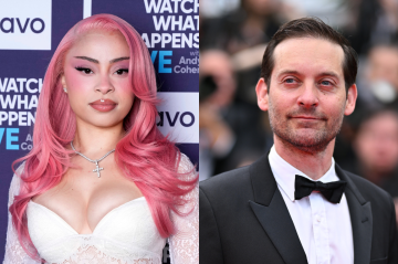 Social Media Pops OFF After Ice Spice & Tobey Maguire Seemingly Lock Lips At Michael Rubin's All-White Party