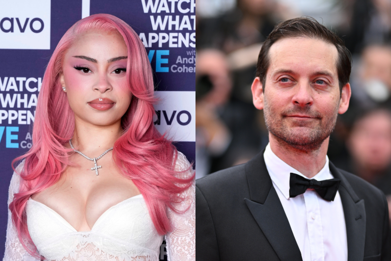 Social Media Pops OFF After Ice Spice & Tobey Maguire Seemingly Lock Lips At Michael Rubin’s All-White Party (PHOTOS) Social Media Pops OFF After Ice Spice & Tobey Maguire Seemingly Lock Lips At Michael Rubin's All-White Party