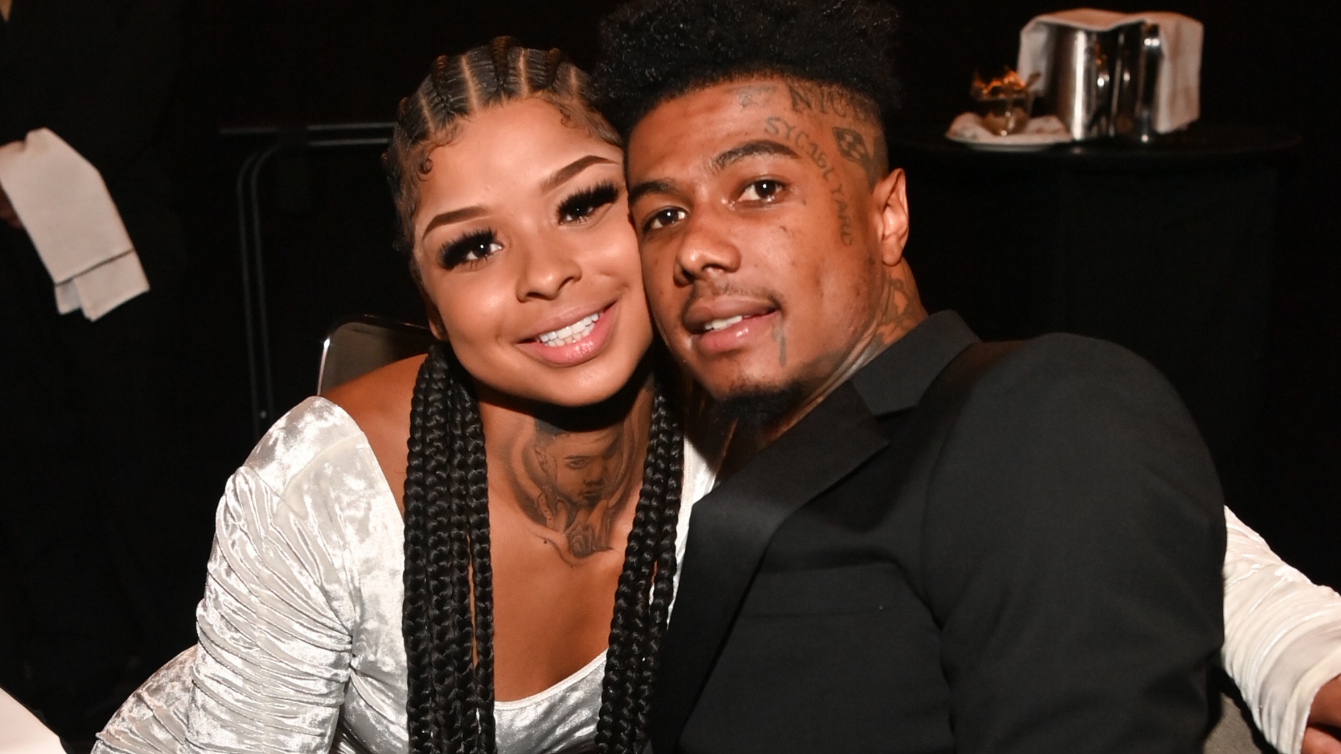 Sheesh! Chrisean Rock Caught Throwing Hands During Street Fight As Blueface Looks On (VIDEO)