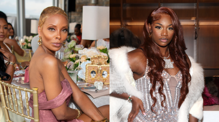 Oop! Eva Marcille Defends Mz. Shyneka After Claressa Shields Blasts Radio Host Over Papoose Interview Question (VIDEO) Eva Marcille Defends MzShyneka Radio Host Streetz 945 Interview Papoose Remy Ma