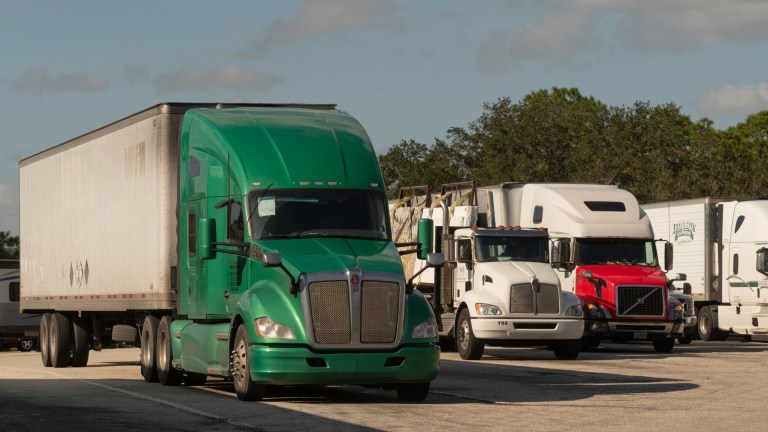 Florida Couple Arrested After Allegedly Holding Four Siblings Captive Inside A Semi-Truck For Seven Years Florida couple arrested 4 four siblings lived semi-truck cab hostage captive children abused Keisha Monique Epps Tamra Marshon Stewart truck driver