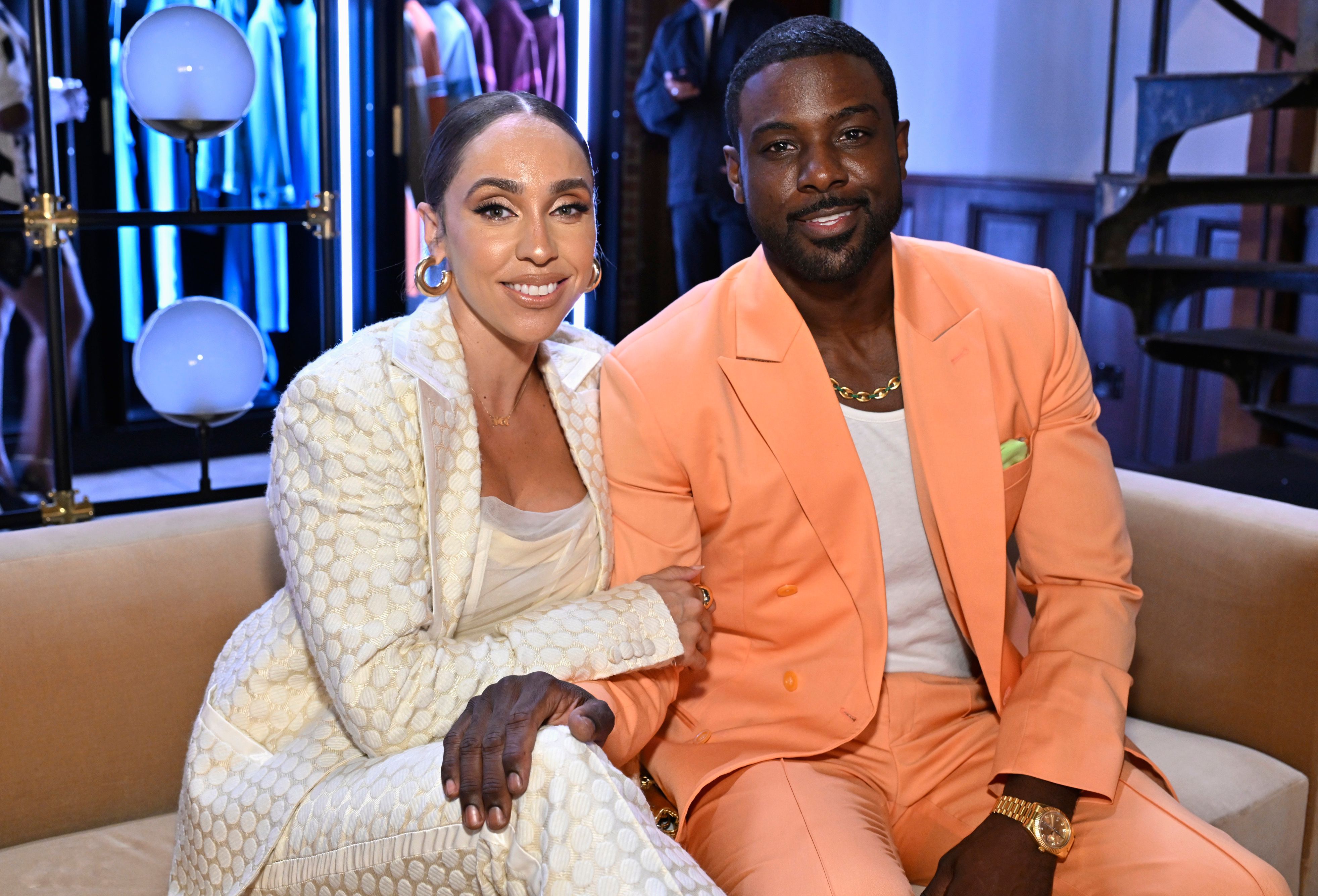 Stickin’ Beside Him! Lance Gross’ Wife Shares Her Reaction To His New Blonde Hair As Fans Keep The Jokes Coming (VIDEO)