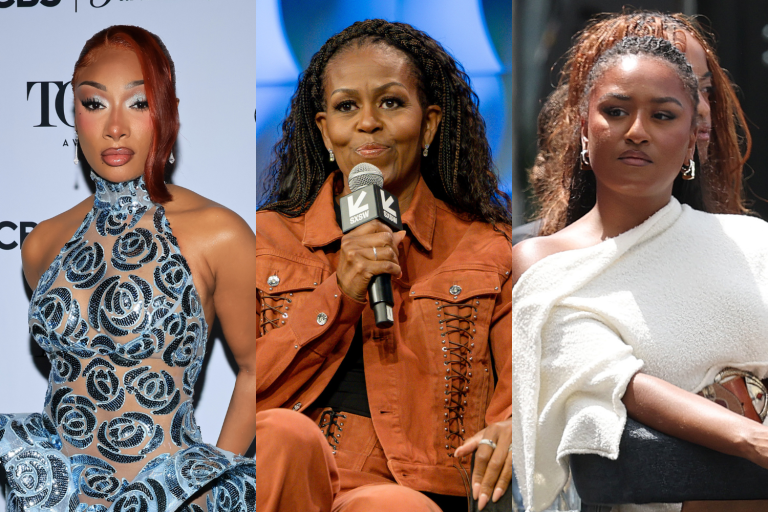 Megan Thee Stallion Gets A Major Sasha Obama Comparison From Michelle Obama In New Clip (WATCH) Twin? Megan Thee Stallion Gets A Major Sasha Obama Comparison From Michelle In New Clip (VIDEO)