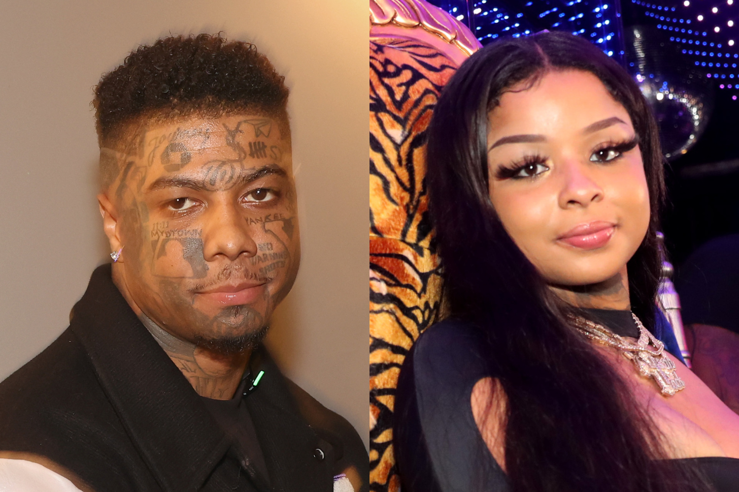 Whew! Video Shows Blueface & Chrisean Rock Getting Pulled Over By Police With Chrisean Jr. In The Car (WATCH)