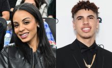 Ana Montana LaMelo Ball LaOne Ball IVF photographs fan reactions video