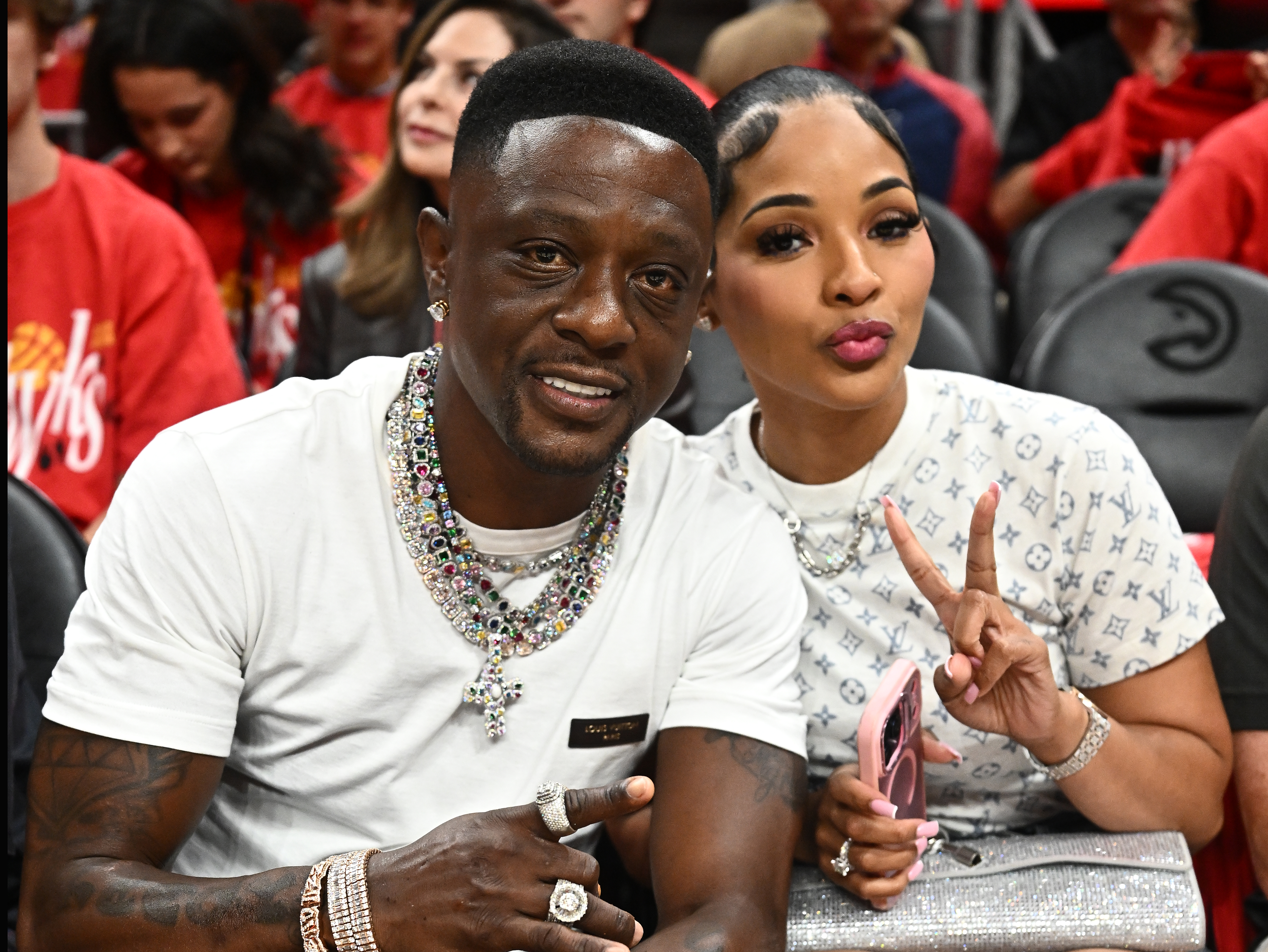 Boosie Posts Photos With Fiancée & Daughter After Clearing The Air About Video Of Him & Mystery Woman In Kansas