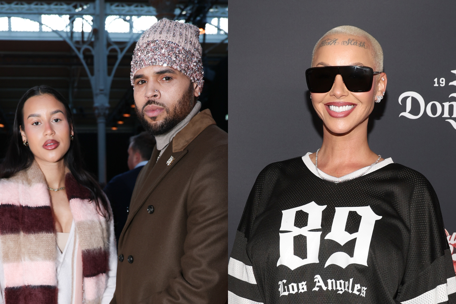 Unexpected Link-Up? Chris Brown & Jada Wallace Sparks Reactions After Popping Out With Amber Rose (VIDEO)