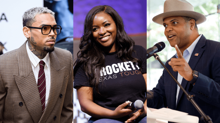 Chris Brown Thanks Jasmine Crockett Dallas Mayor Venton Jones Congressional Honor Divided Reactions