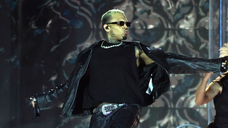 Chris Brown Court Docs Reportedly Claim Tour Schedule Keeps Him From Court Amid Ex-Housekeeper’s $13M Dog-Bite Settlement Chris Brown lawsuit busy court The R&B Tour Maria Avila $13 million settlement court filing housekeeper dog bite