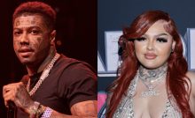 Internet Hypes Up Nevaeh Akira As Clip Shows Blueface FaceTiming Jaidyn Alexis & Pinkface During Out With His Other Women