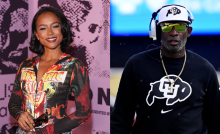 Karrueche Tran Fan Reactions Photo Deion Sanders New Prosthetic Toes Video