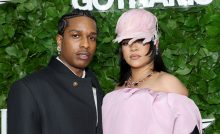 Love On The Stage! Rihanna Joins A$AP Rocky Onstage While Riot Hops On The Mic (VIDEO)