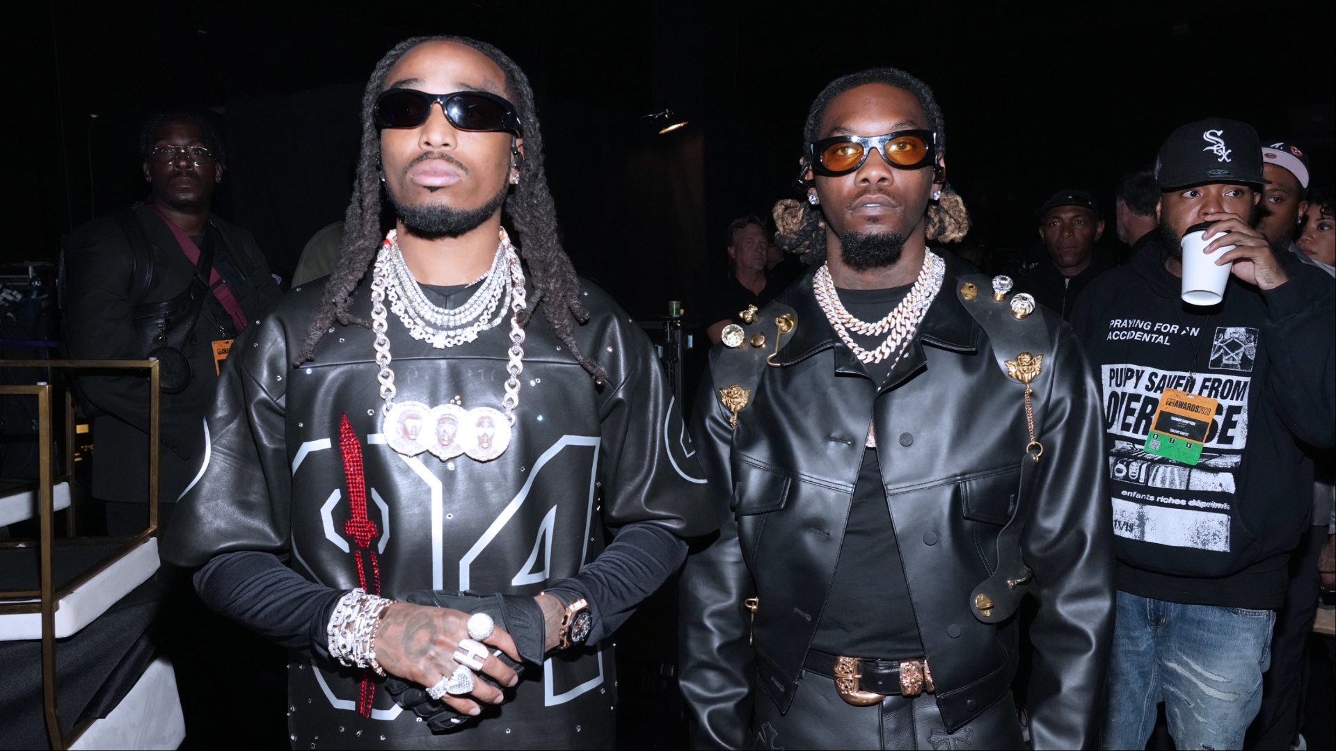 Quavo & Offset Reunite At ‘Qrömelife’ Album Listening Party & Tease Collaboration (VIDEO)