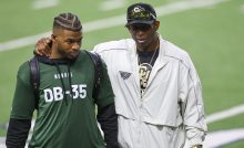 Shilo Sanders Reaction Deion Sanders Foot New Prosthetic Toes Video Eye Contact 