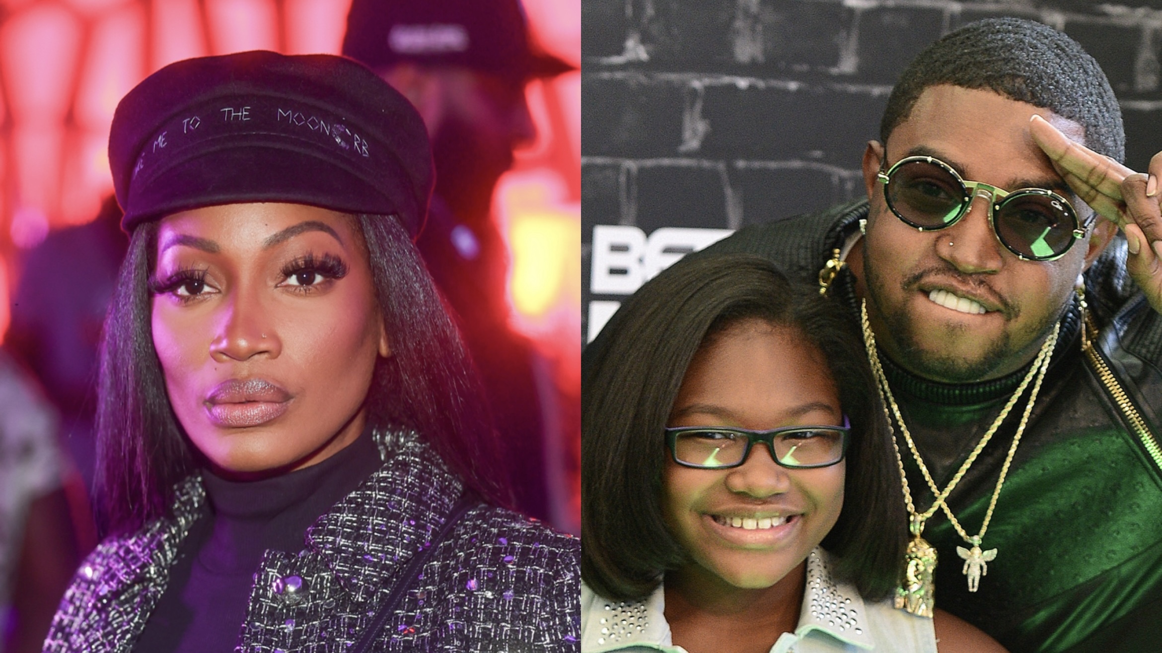 Awww! Erica Dixon Weighs In As Daughter Emani Reminisces Over Throwback Video Of Her & Scrappy (WATCH)