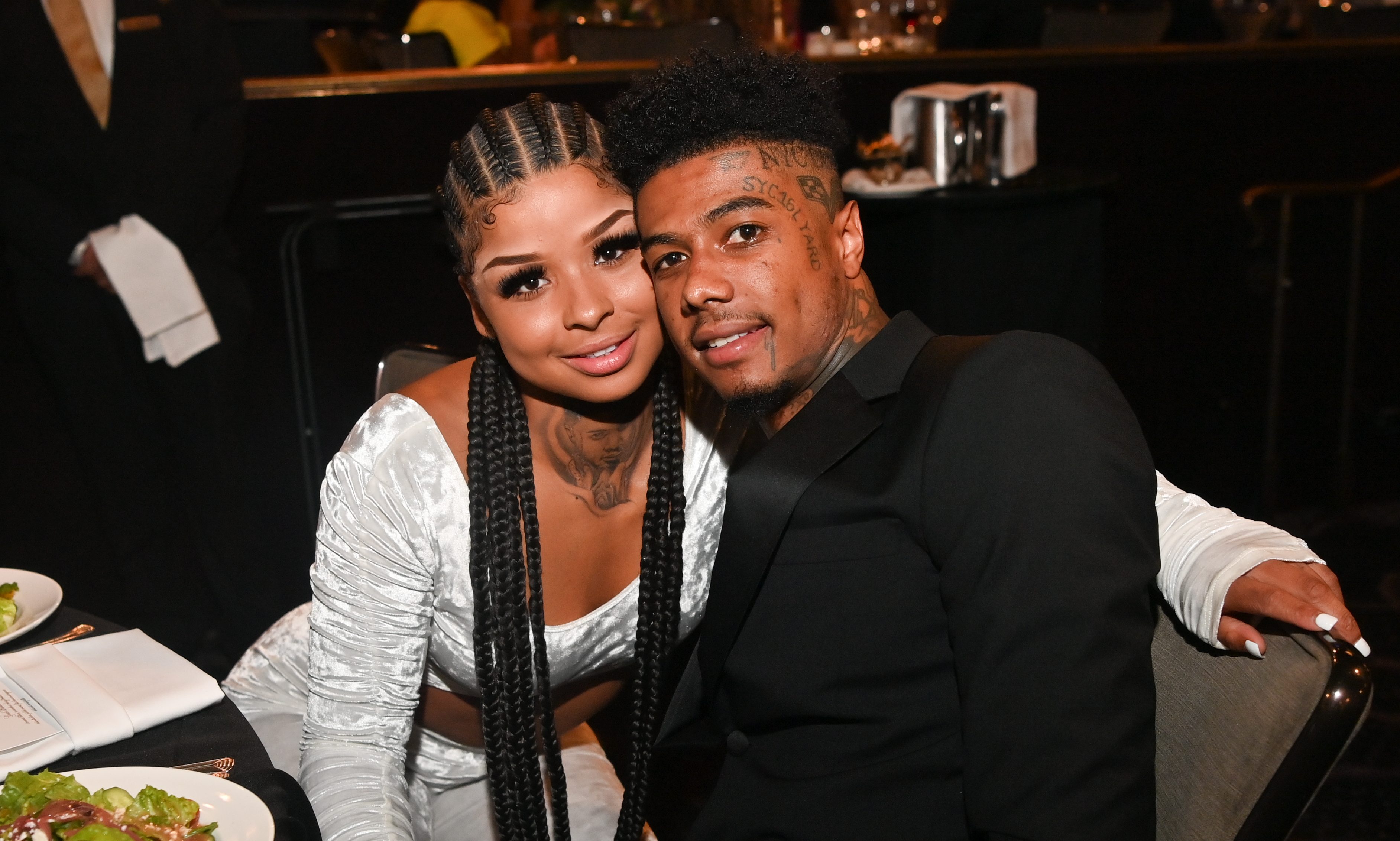 Congrats! Watch Chrisean Rock React As Blueface Proposes To Her In The Club (VIDEO)