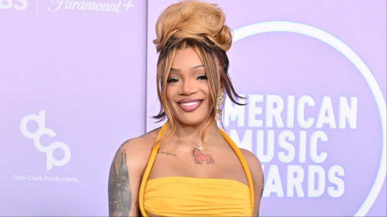 Switchin’ It Up! BroRilla Shocks GloRilla Fans With New Look (PHOTOS) BroRilla Victoria Woods GloRilla new look wig fan reactions photos