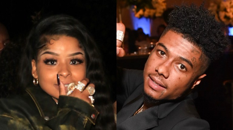 Chrisean Rock & Blueface React After Apparent Fan Sends Them T-Shirt Of Chrisean Jr. & Her Late Ex Ronny Doe (WATCH)