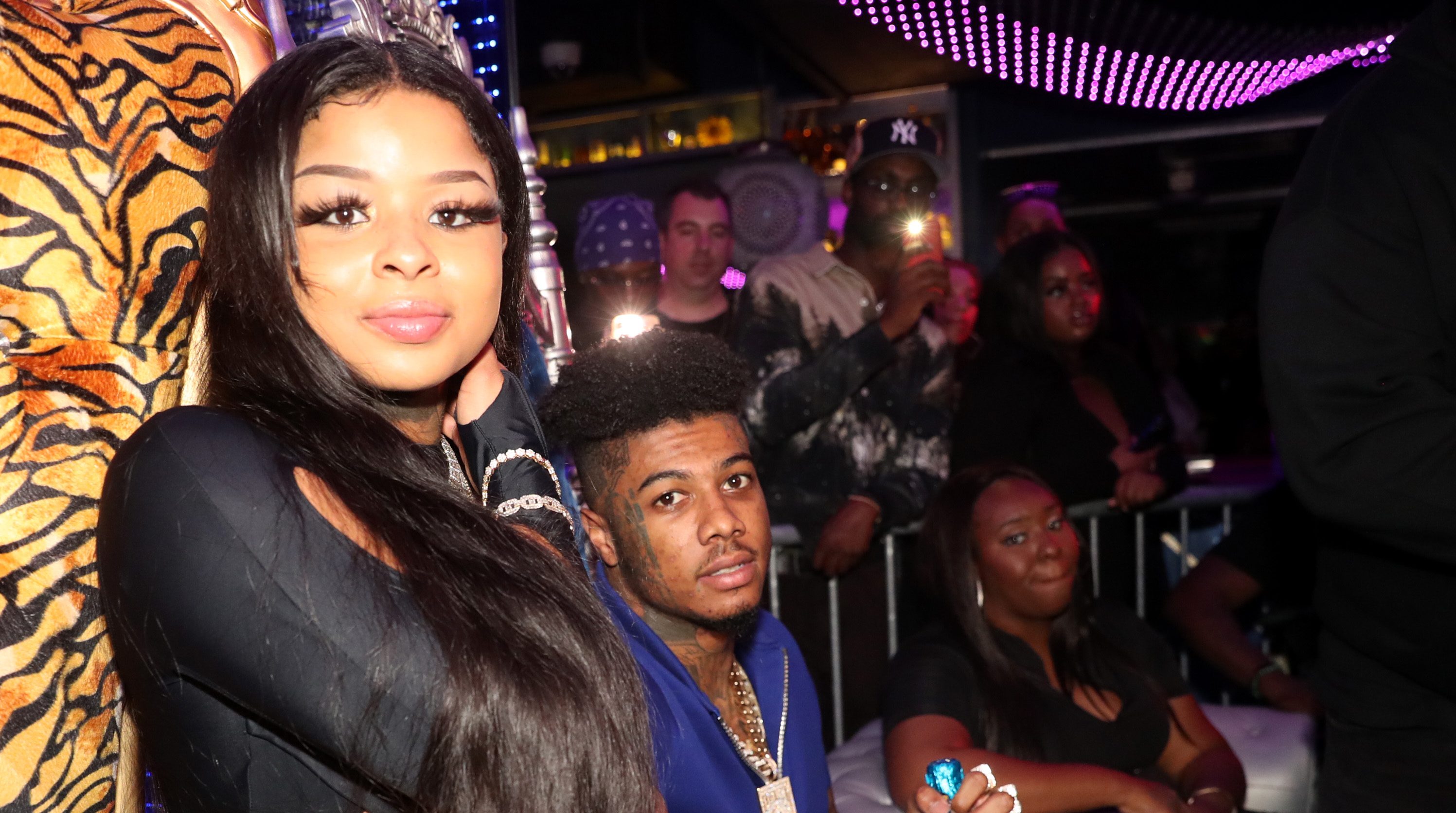 Video Shows Police Pulling Up To Blueface & Chrisean Rock’s Home To Check On Chrisean Jr. After Someone Raises Alarm (WATCH)